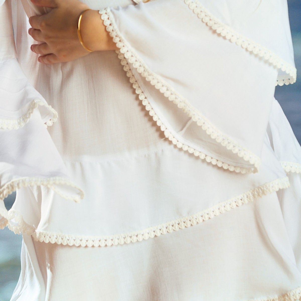 Платье с рукавами