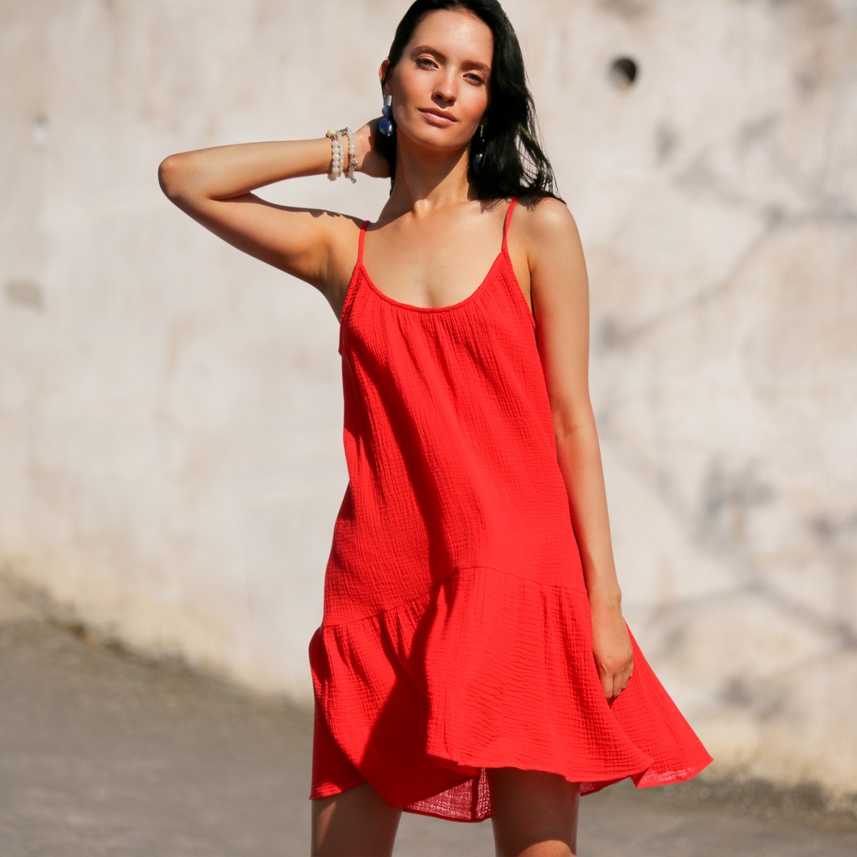 Красное платье Chili