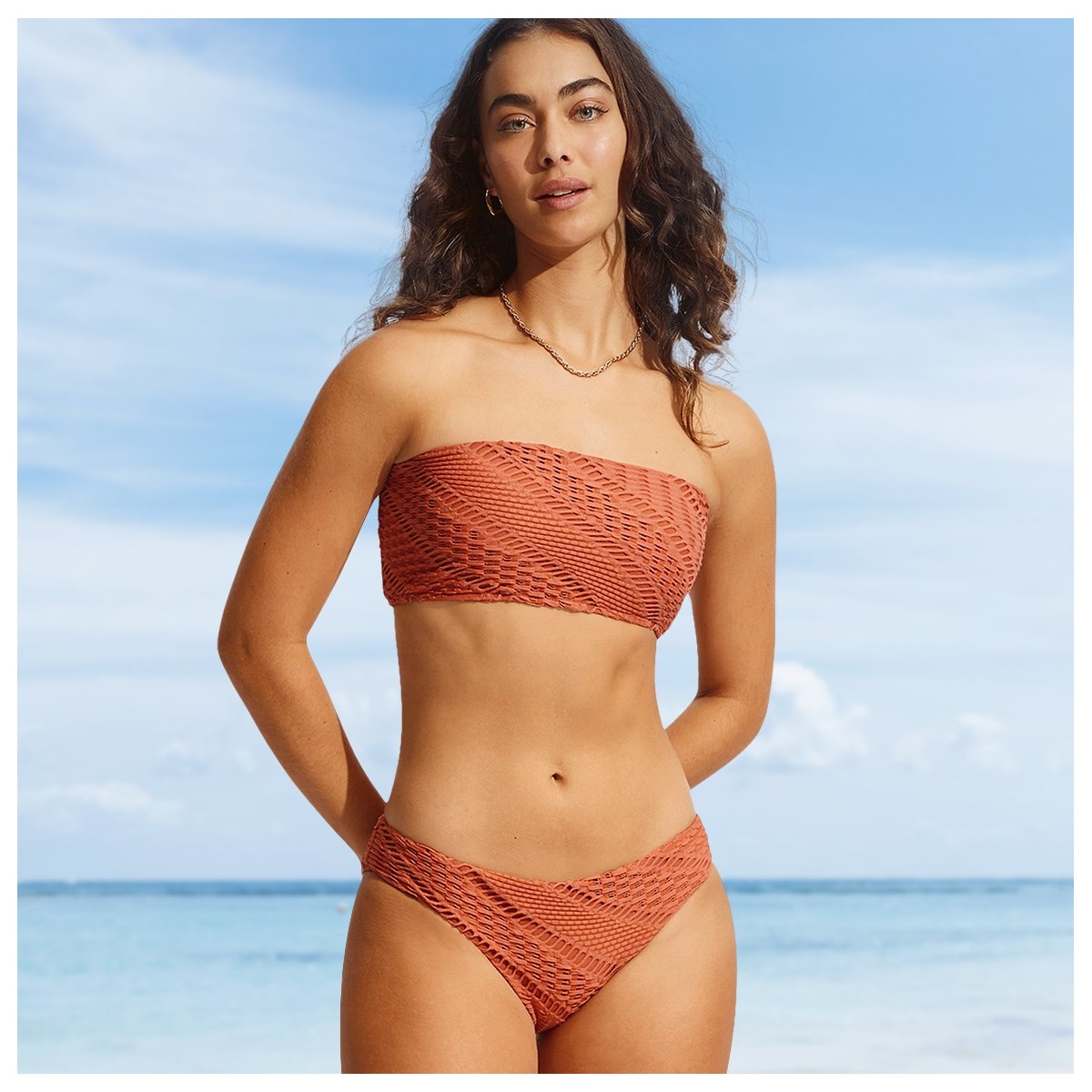 Купальник бандо Seafolly Cinnamon
