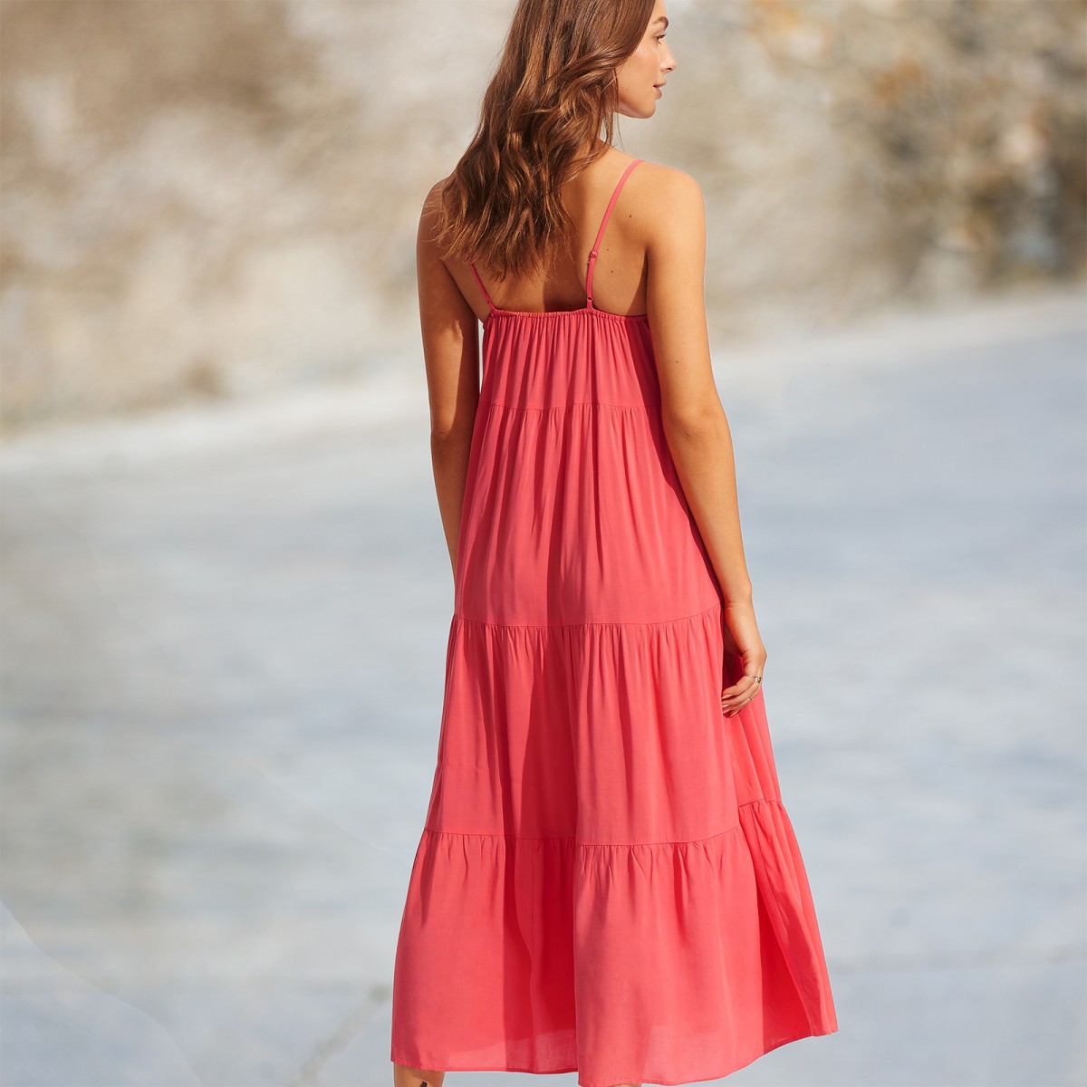 Длинное платье Coral