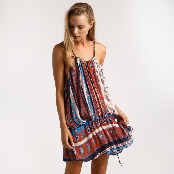 Короткое шифоновое пляжное платье Suboo Australia